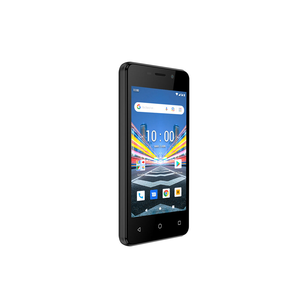 Téléphone Konrow City 4 (4", 3G, double SIM, 8 Go / 1 Go) – noir – vue 2