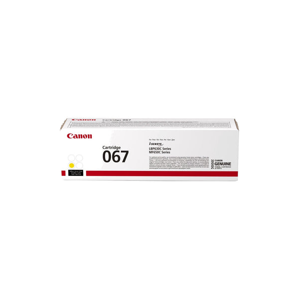 Toner Canon 067 jaune – vue 1