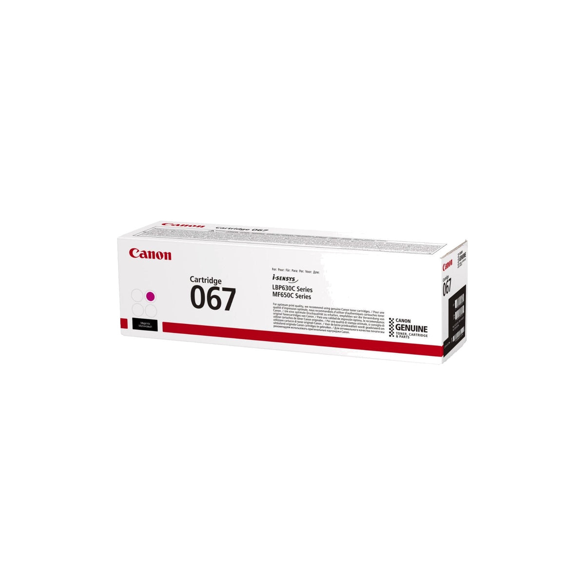 Toner Canon 067 magenta – vue 3