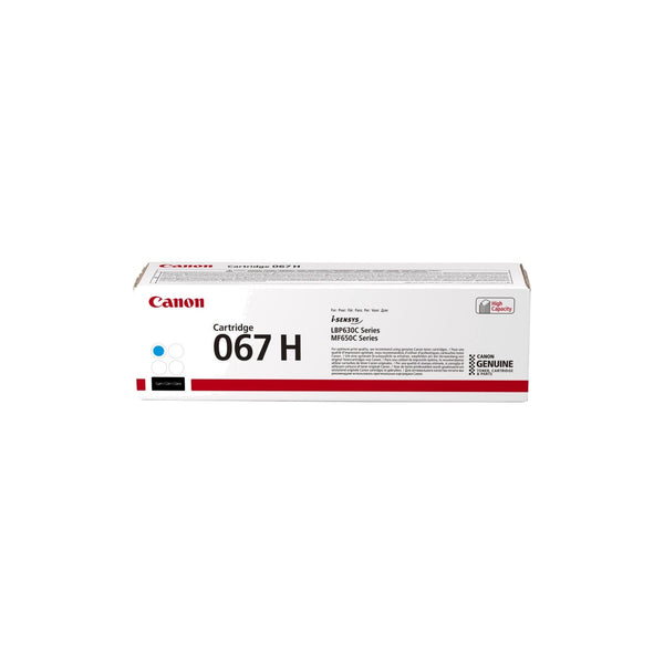 Toner Canon 067H cyan (haute capacité) – vue 1