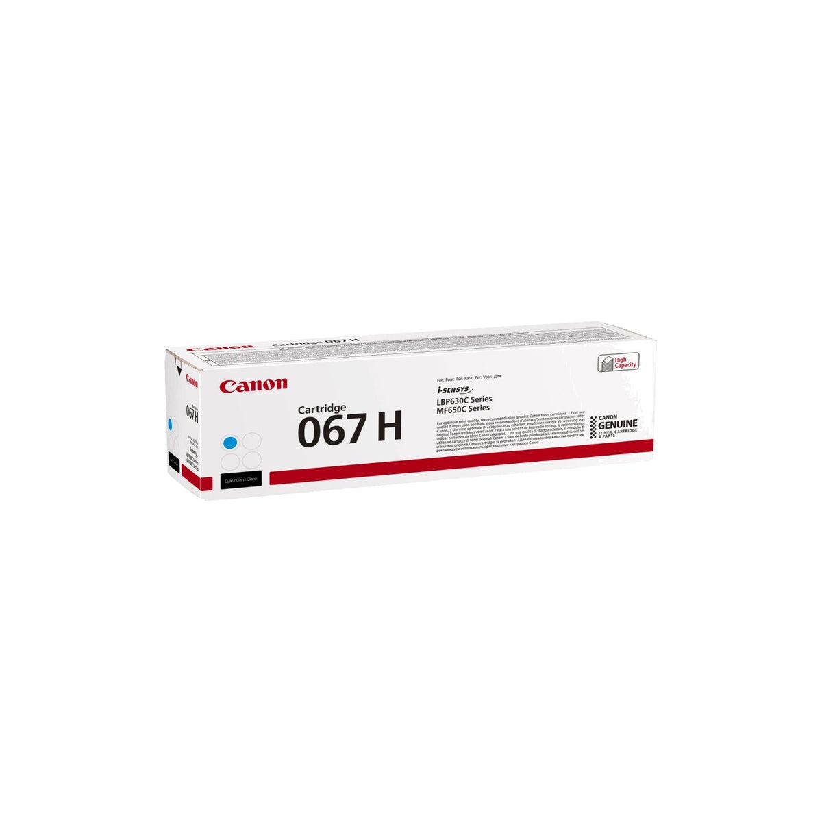Toner Canon 067H cyan (haute capacité) – vue 2