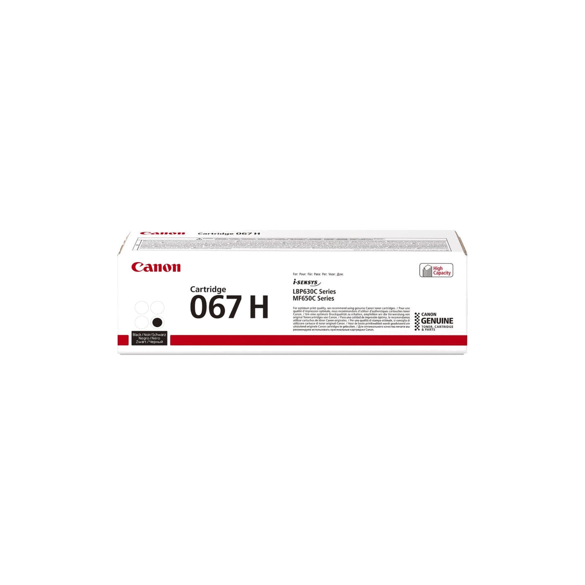 Toner Canon 067H noir (haute capacité) – vue 1