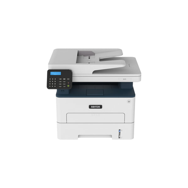 Xerox B225 copie/impression/numérisation recto verso sans fil A4, 34 ppm, PS3 PCL5e/6, chargeur automatique de documents, 2 magasins, total 251 feuilles – vue 1