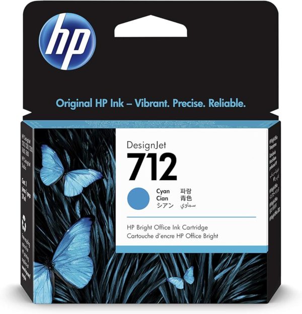 CRT HP 712 29-ml Cyan DesignJet Ink Cartridge