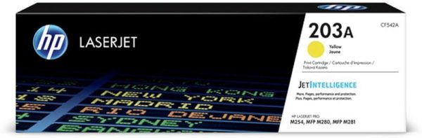TONER 203A Jaune - 1 300 pages Avaibility