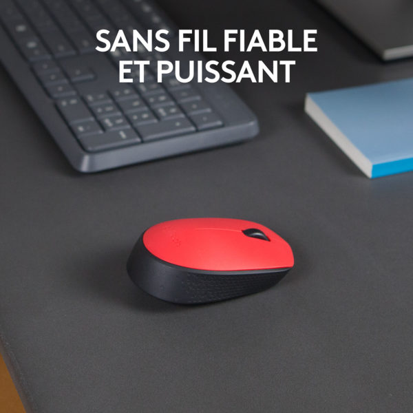 Logitech M171 - Souris sans fil RED-K IN – Image 2
