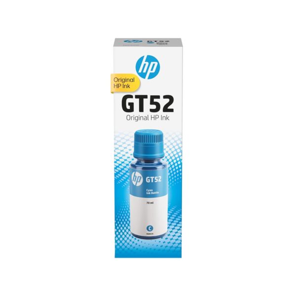 HP GT52 Cyan Original Ink Bottle créer pour Avaibility – Image 2