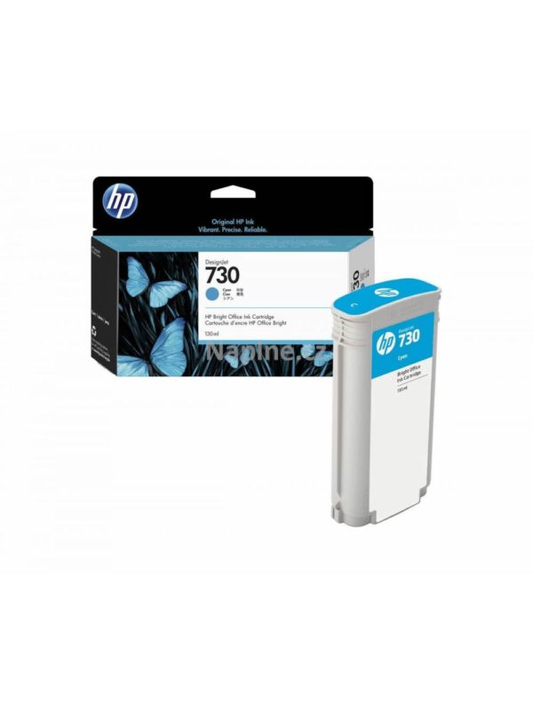 HP 730 130 ml Cyan Ink Cartridge – Image 2
