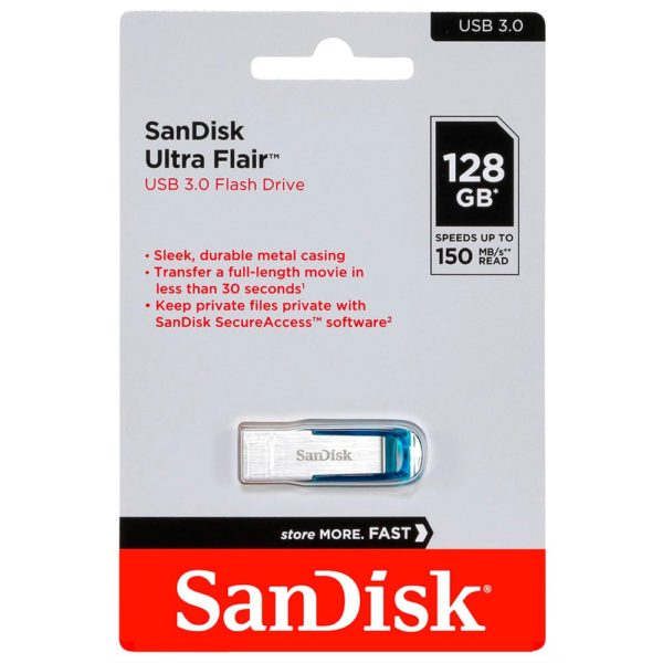 Lecteur flash SanDisk Ultra Flair 32Go USB 3.0 - Métal (+2€ CP) – Image 2