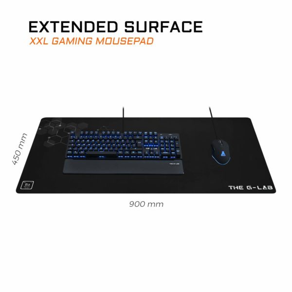 G-LAB PAD BARIUM - TAPIS DE SOURIS GAMING XL 900X400X3mm – Image 2