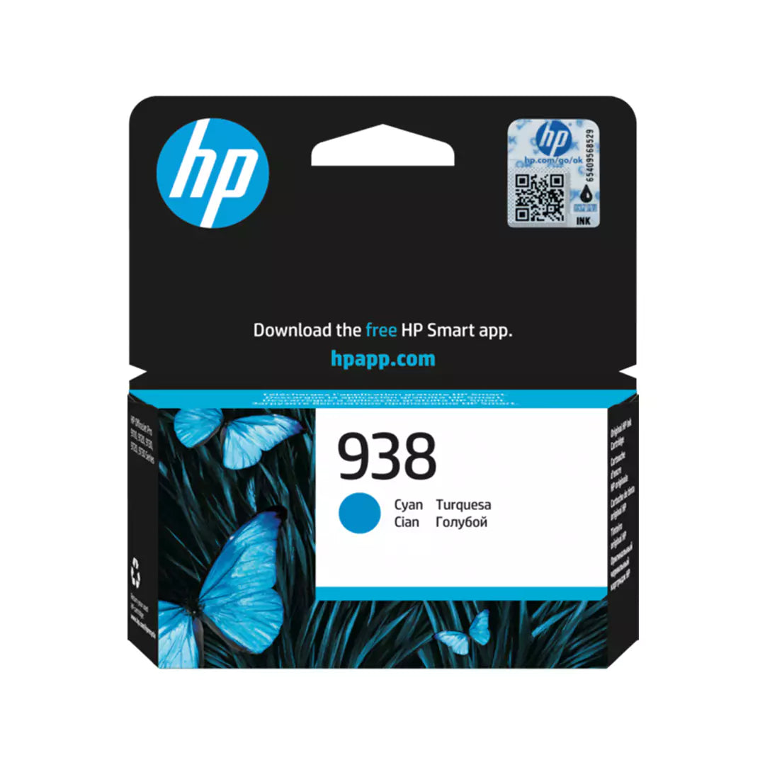 CRT HP 938 Cartouche Encre Authentique Cyan – 800 pages